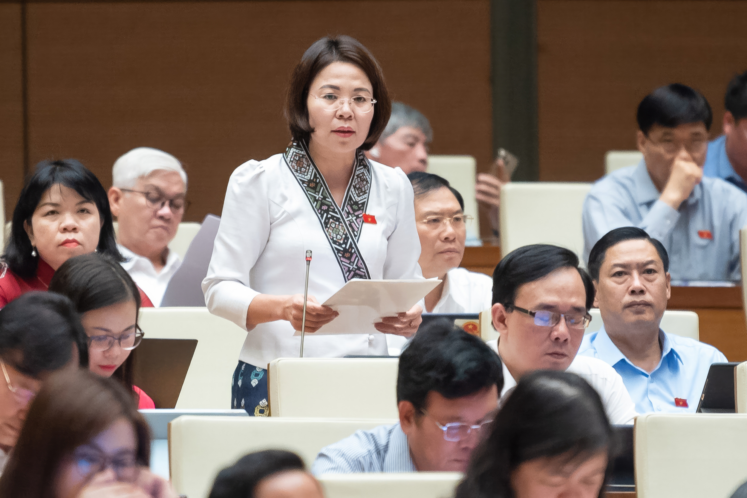 Đại biểu Ho&agrave;ng Thị Đ&ocirc;i, Đo&agrave;n Đại biểu Link Trang Chủ PG88.Com Mới #2026 tỉnh Sơn La. Ảnh - Quochoi.vn.