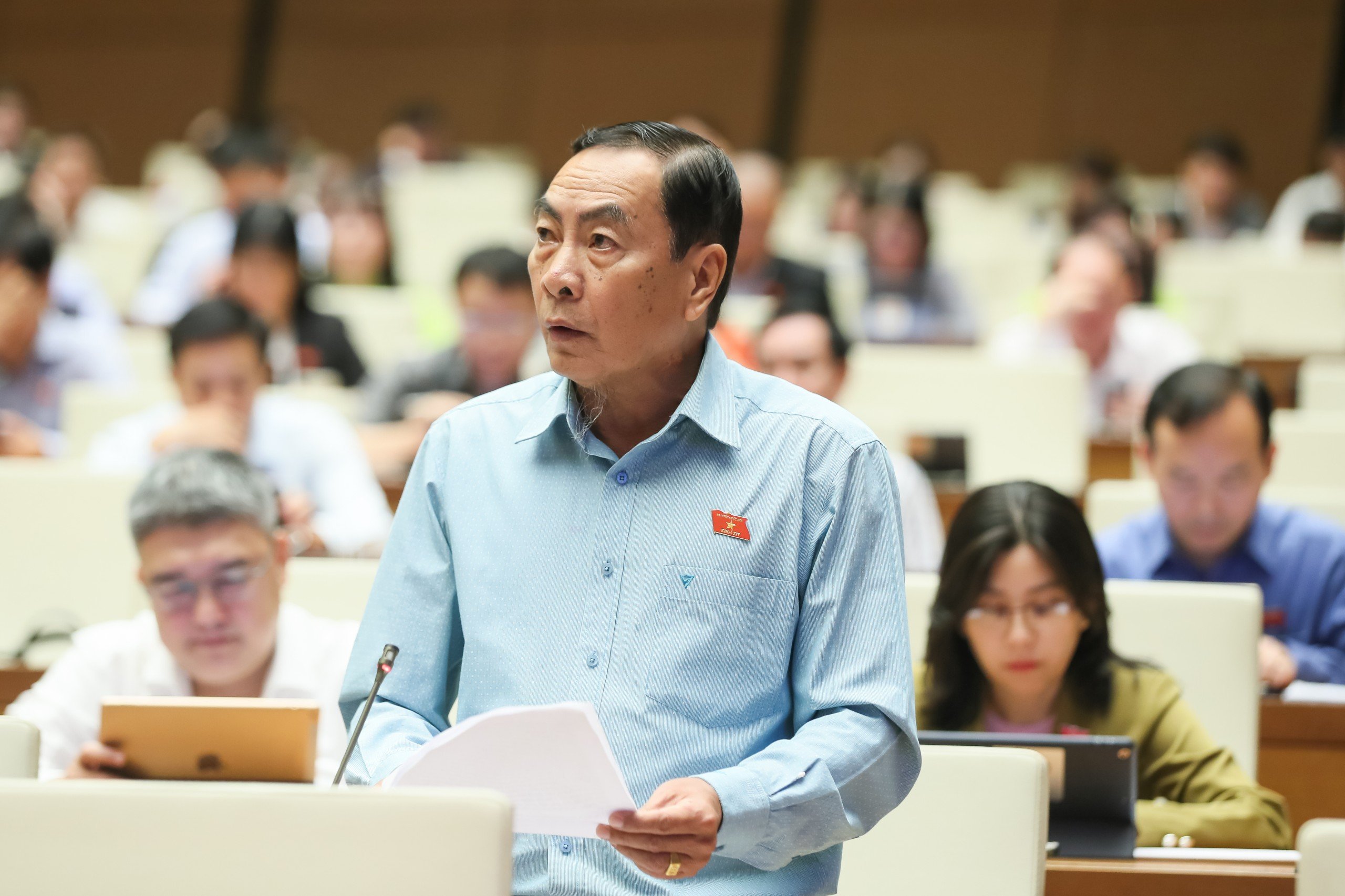 Đại biểu Phạm Văn H&ograve;a, Đo&agrave;n Đại biểu Link Trang Chủ PG88.Com Mới #2026 tỉnh Đồng Th&aacute;p. Ảnh - Quochoi.vn.