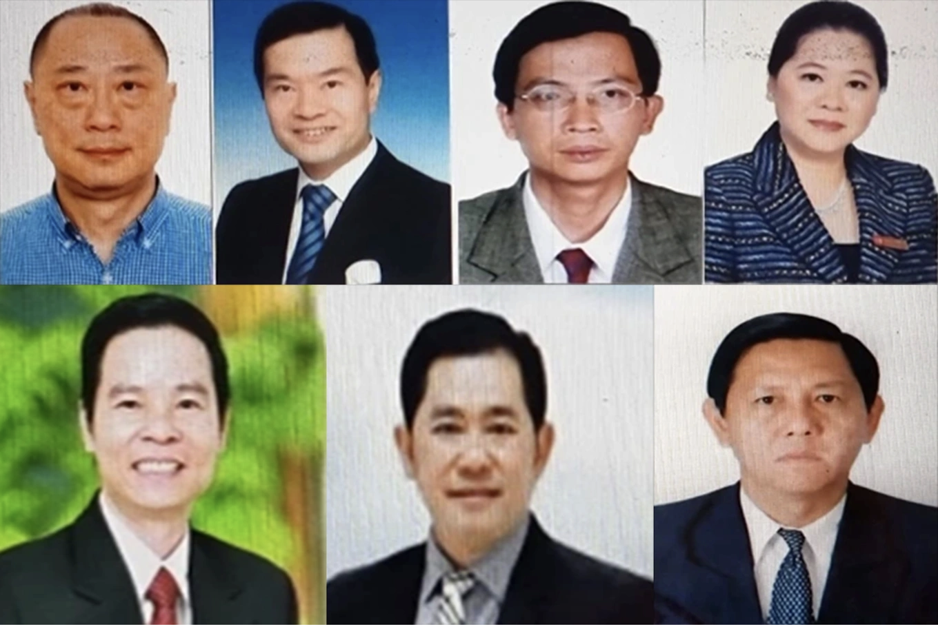 7 bị can bị truy nã trong đó có 2 bị can là cựu Chủ tịch SCB. 