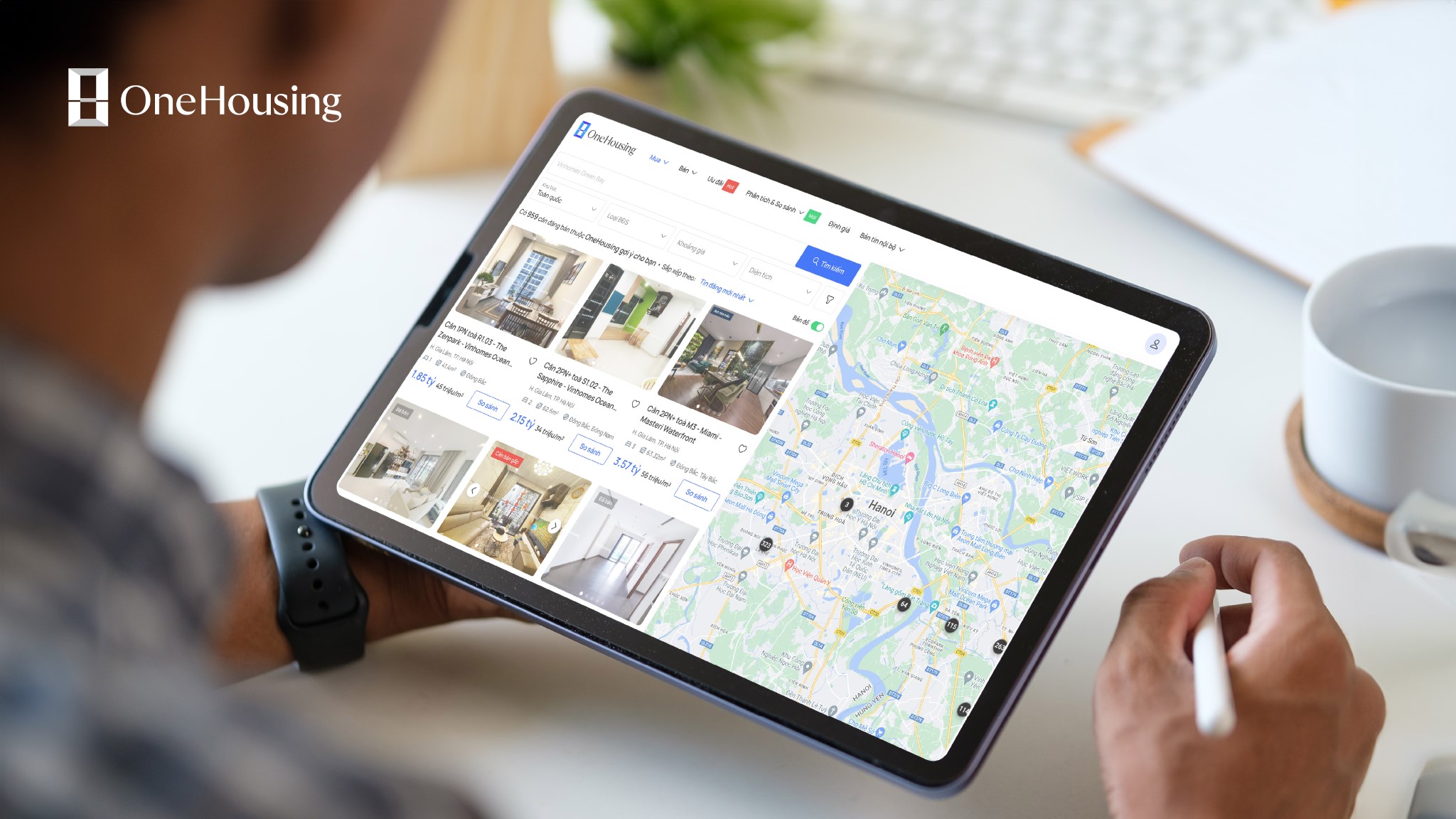OneHousing đem đến trải nghiệm đồng nhất v&agrave; chuy&ecirc;n nghiệp cho người d&ugrave;ng.