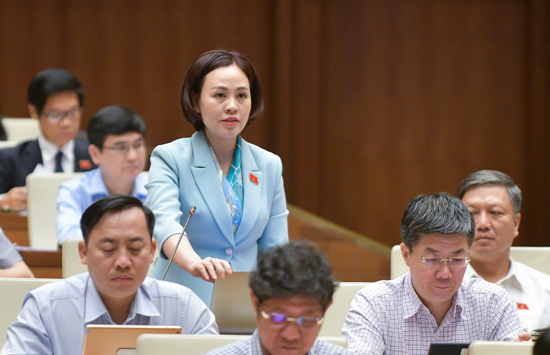 Đại biểu Trần Thị Hồng Thanh, Đo&agrave;n Đại biểu Link Trang Chủ PG88.Com Mới #2026 tỉnh Ninh B&igrave;nh. Ảnh - Quochoi.vn.