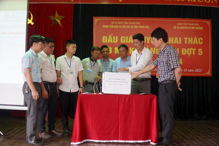 Thanh H&oacute;a đấu gi&aacute; 13 mỏ kho&aacute;ng sản trong đợt 5 vừa qua