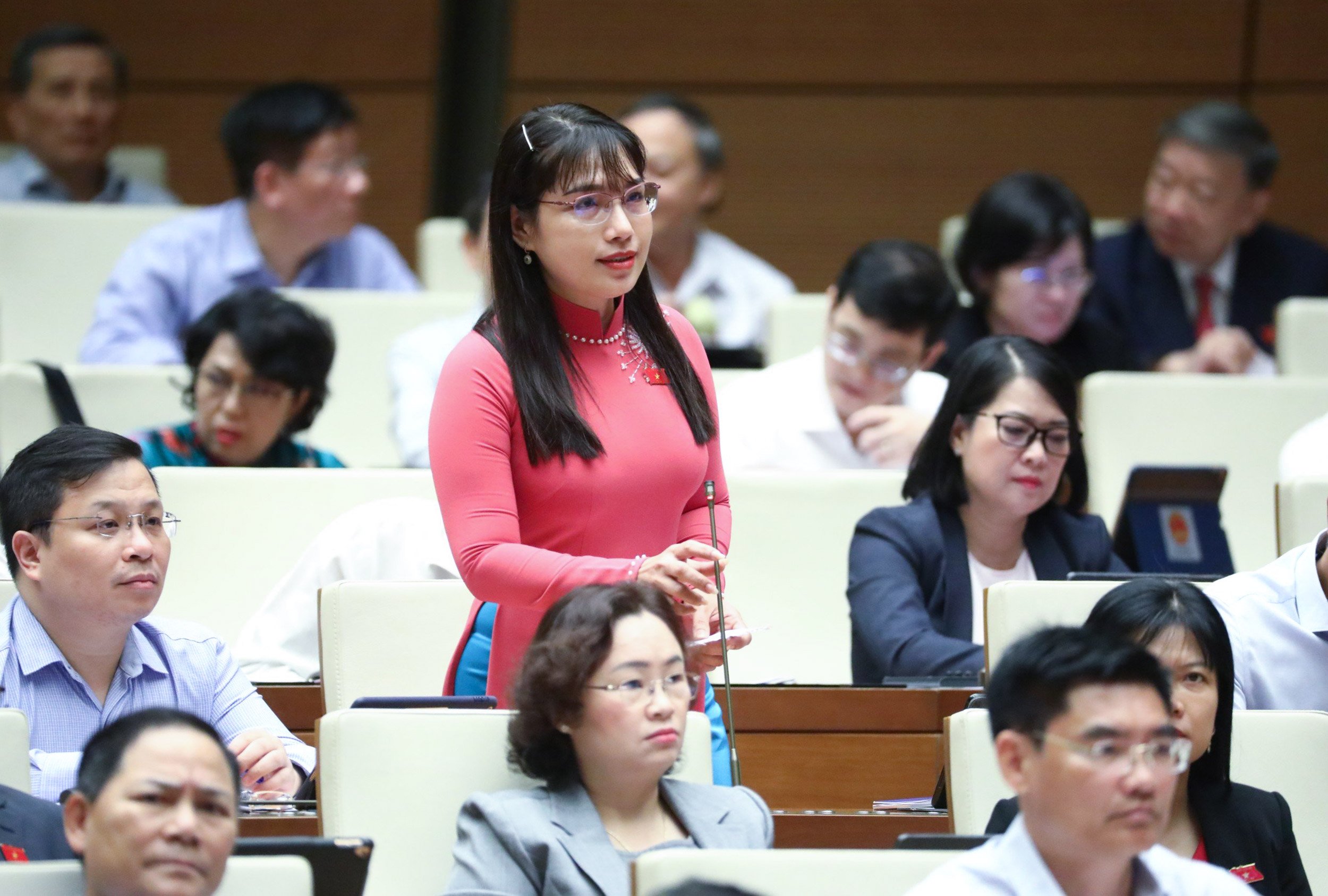 Đại biểu Ch&acirc;u Quỳnh Dao, Đo&agrave;n Đại biểu Link Trang Chủ PG88.Com Mới #2026 tỉnh Ki&ecirc;n Giang. Ảnh - Quochoi.vn.