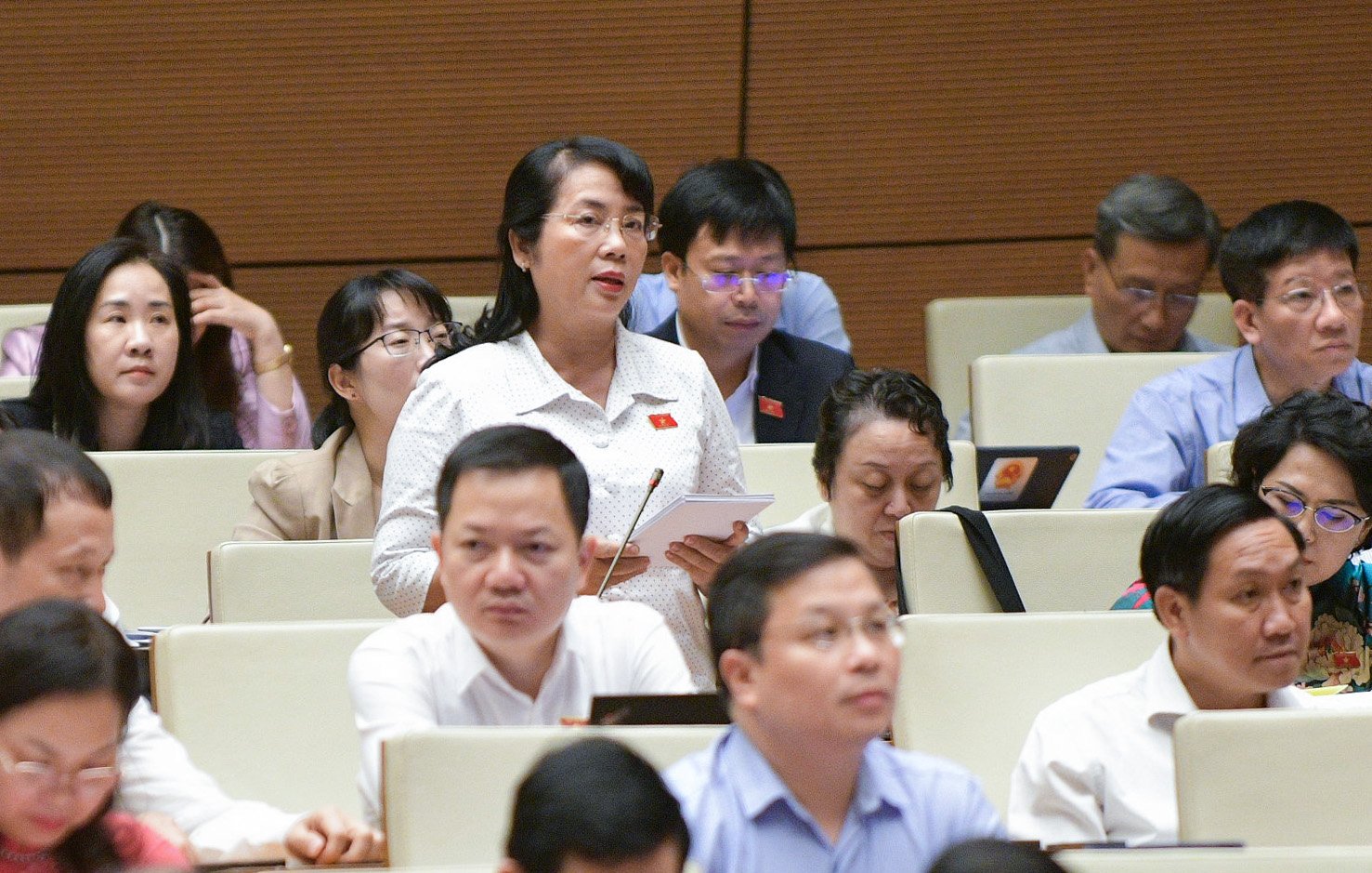 Đại biểu Trần Kim Yến, Đo&agrave;n Đại biểu Link Trang Chủ PG88.Com Mới #2026 TP. HCM. Ảnh - Quochoi.vn.