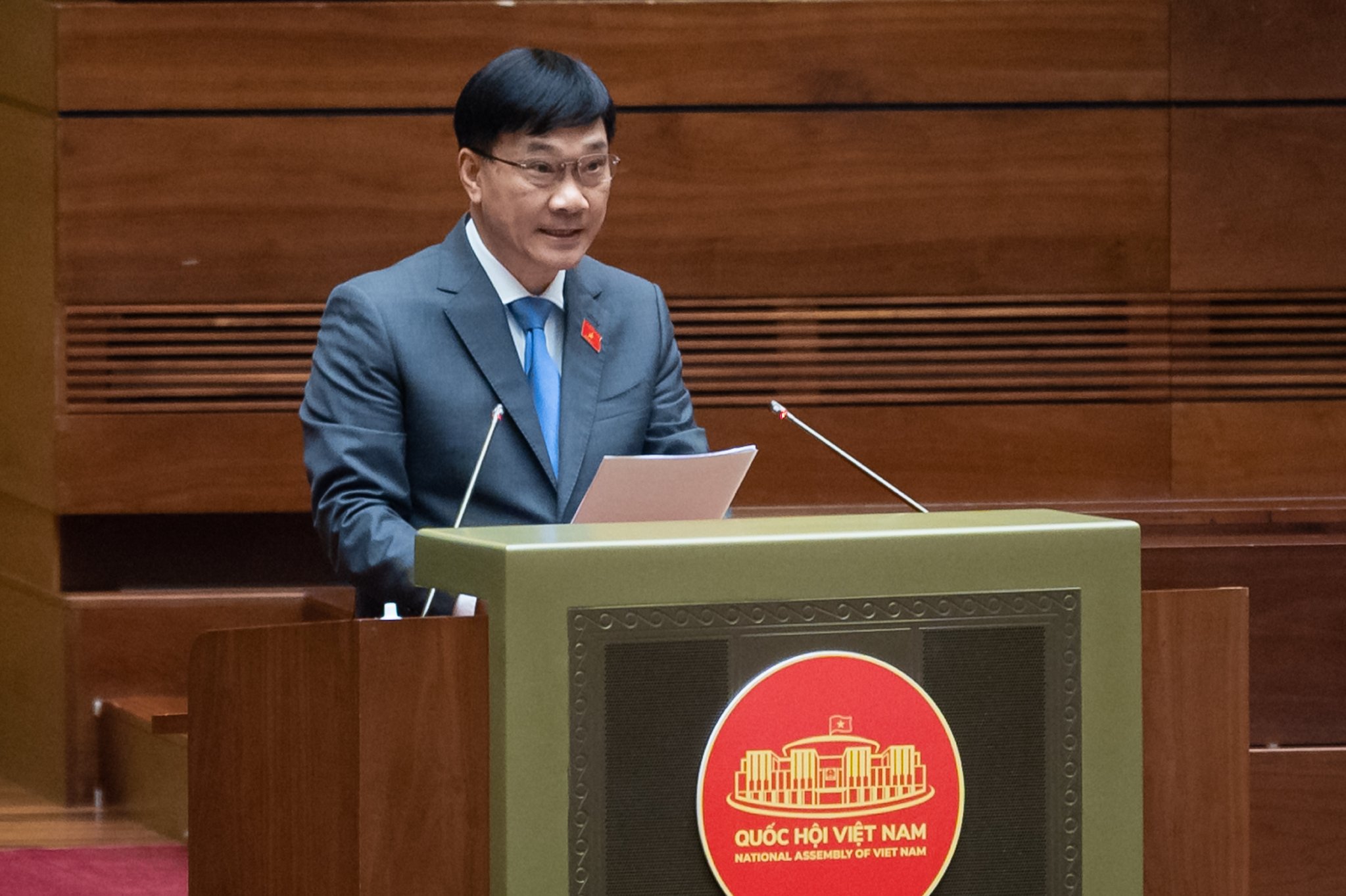 Chủ nhiệm Ủy ban Link Trang Chủ PG88.Com Mới #2026 của Link Trang Chủ PG88.Com Mới #2026 Vũ Hồng Thanh tr&igrave;nh b&agrave;y B&aacute;o c&aacute;o thẩm tra dự &aacute;n Luật sửa đổi, bổ sung một số điều của Luật Đấu gi&aacute; t&agrave;i sản.