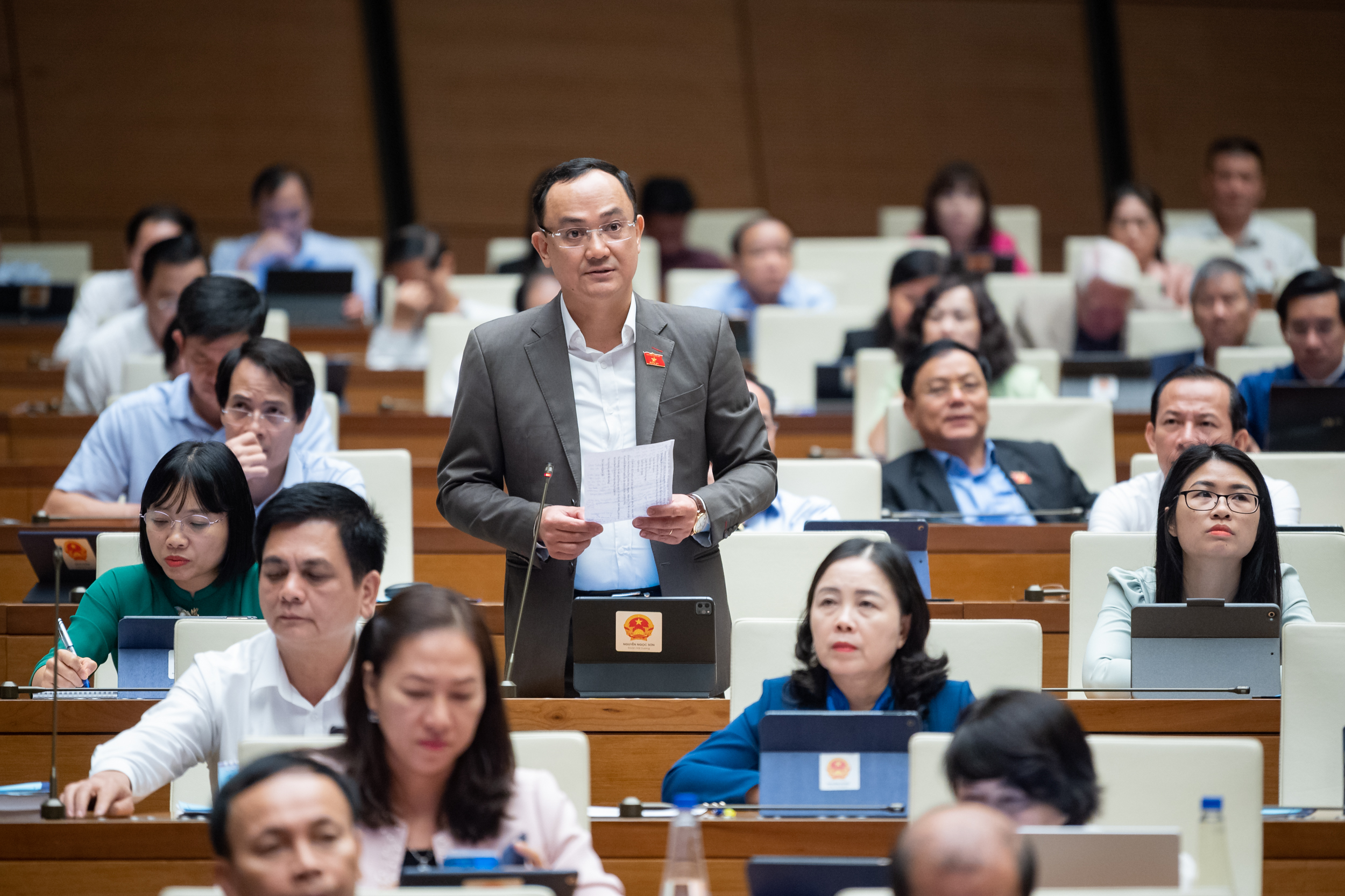 Đại biểu Nguyễn Ngọc Sơn, Đo&agrave;n Đại biểu Link Trang Chủ PG88.Com Mới #2026 tỉnh Hải Dương. Ảnh - Quochoi.vn.