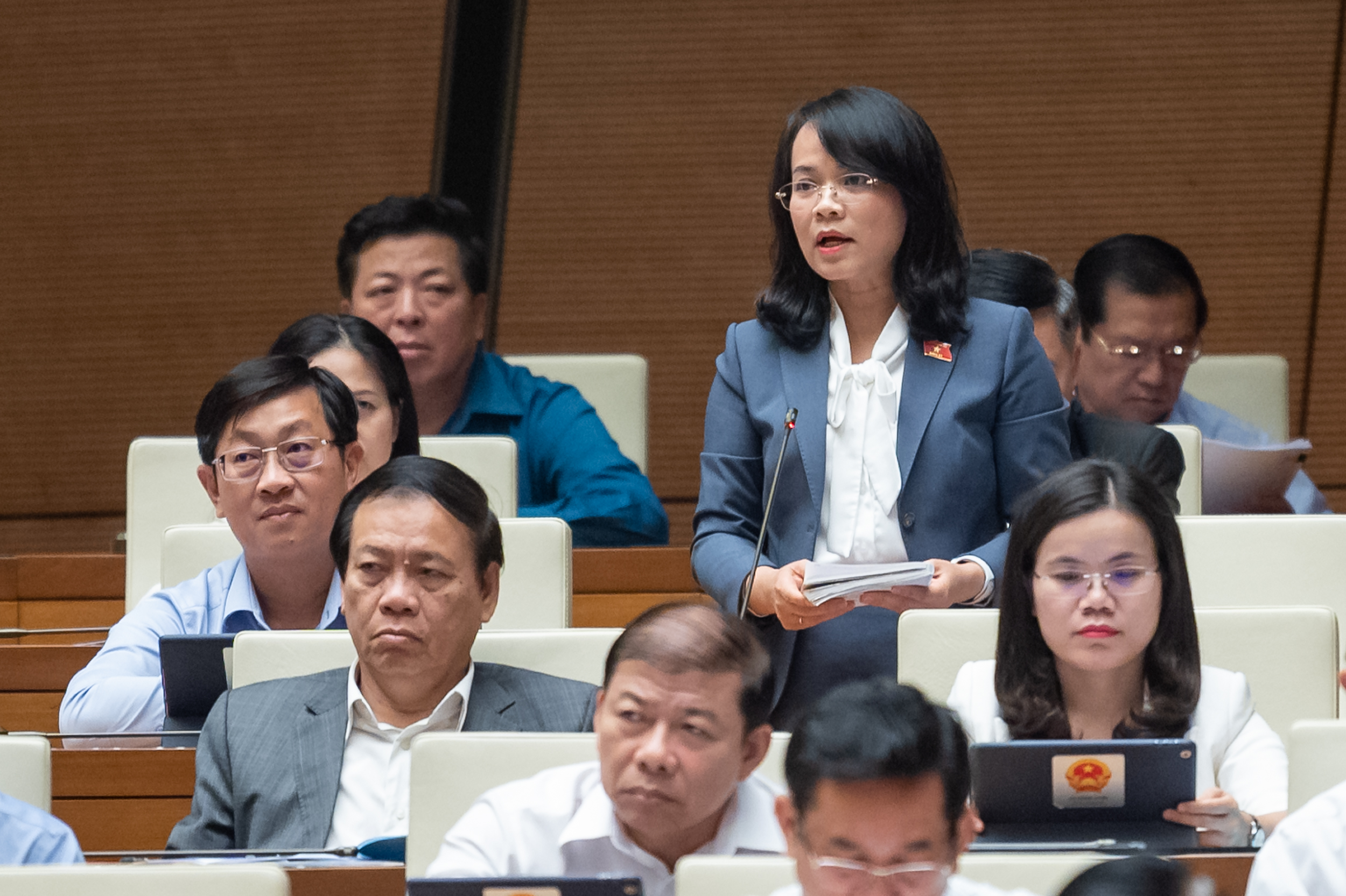 Đại biểu Phạm Thị Hồng Yến, Đo&agrave;n Đại biểu Link Trang Chủ PG88.Com Mới #2026 tỉnh B&igrave;nh Thuận. Ảnh - Quochoi.vn.