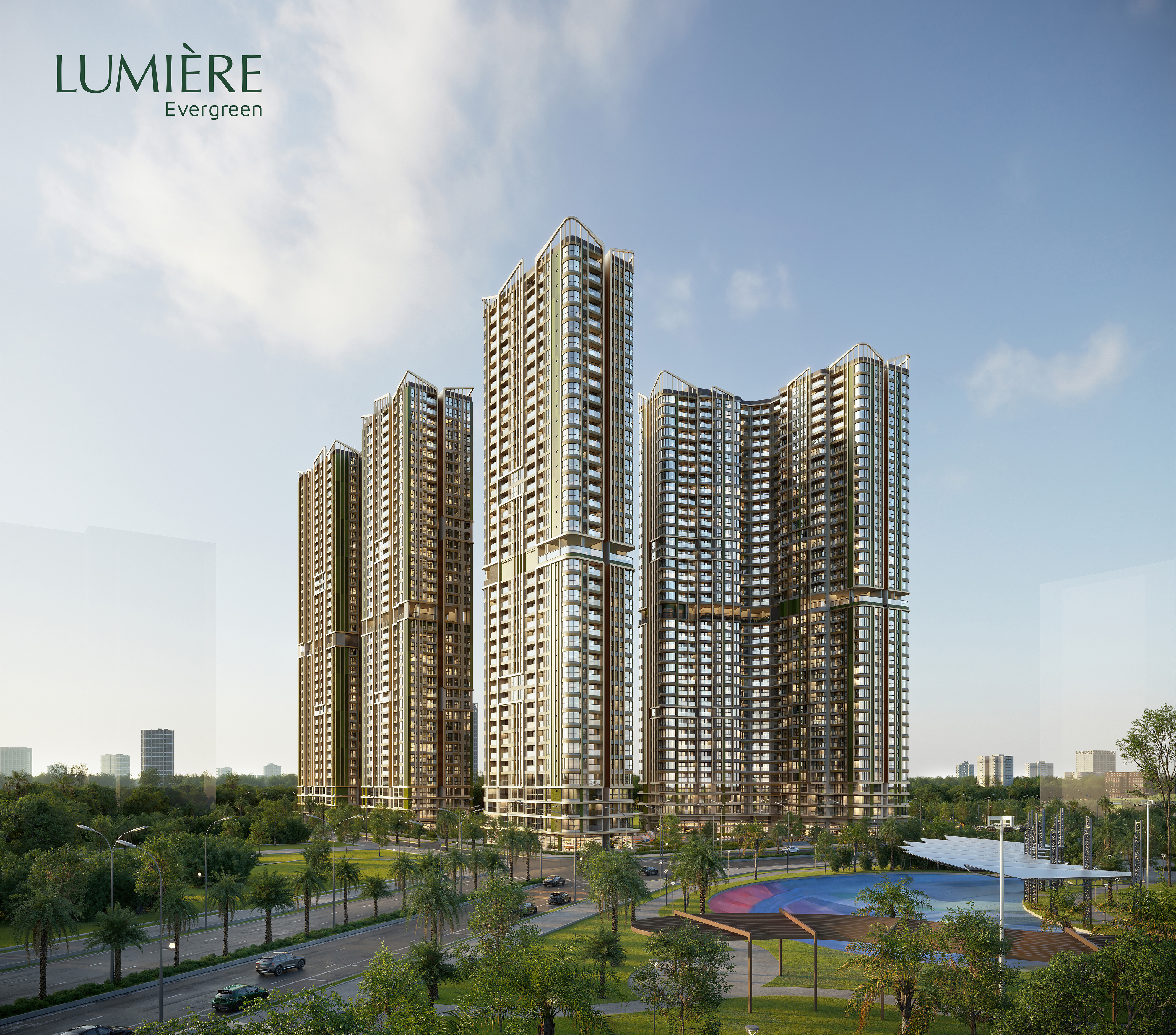 Phối cảnh dự &aacute;n LUMI&Egrave;RE Evergreen sắp ch&iacute;nh thức ra mắt tại Smart City, H&agrave; Nội.