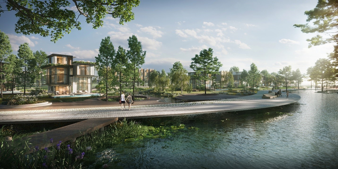 Ecovillage Saigon River khi ho&agrave;n th&agrave;nh sẽ trở th&agrave;nh v&ugrave;ng đất Blue Zones đầu ti&ecirc;n của Việt Nam.