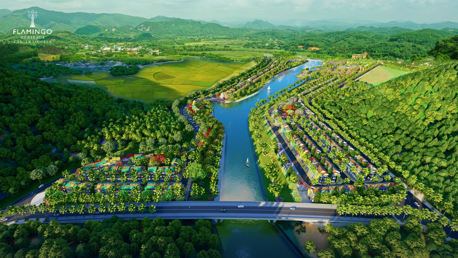 Th&aacute;ng 12/2024 ho&agrave;n th&agrave;nh Th&agrave;nh phố Flamingo Heritage T&acirc;n Tr&agrave;o - khai trương & đi v&agrave;o PG88 Uy Tín Số 1 Việt Nam hoạt động. Ảnh: Flamingo Holdings.