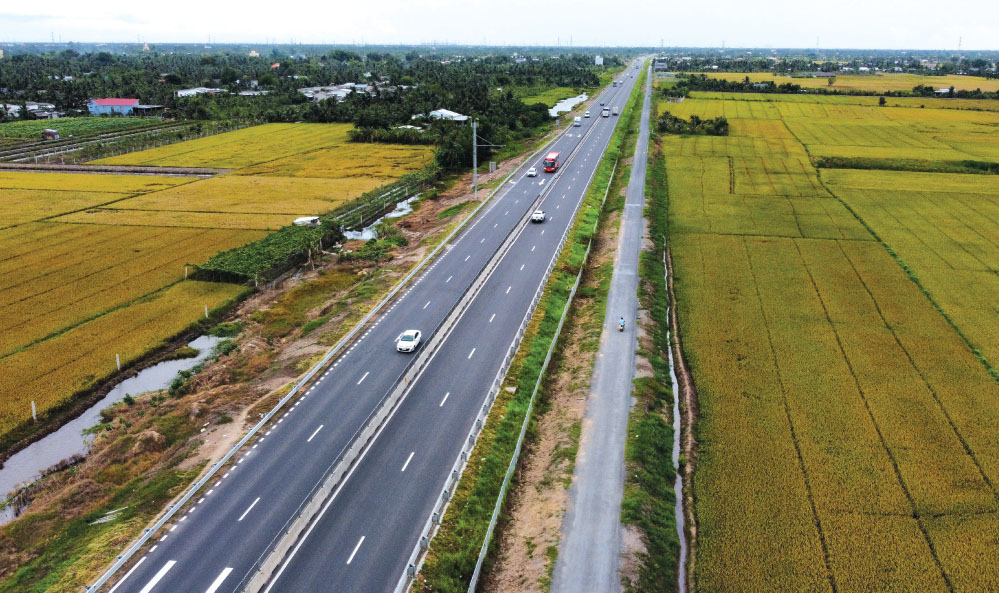 Link Trang Chủ PG88.Com Mới #2026 thành phần 3 đi qua huyện Châu Thành A và huyện Phụng Hiệp (tỉnh Hậu Giang) với tổng chiều dài 36,9 km - Ảnh minh hoạ
