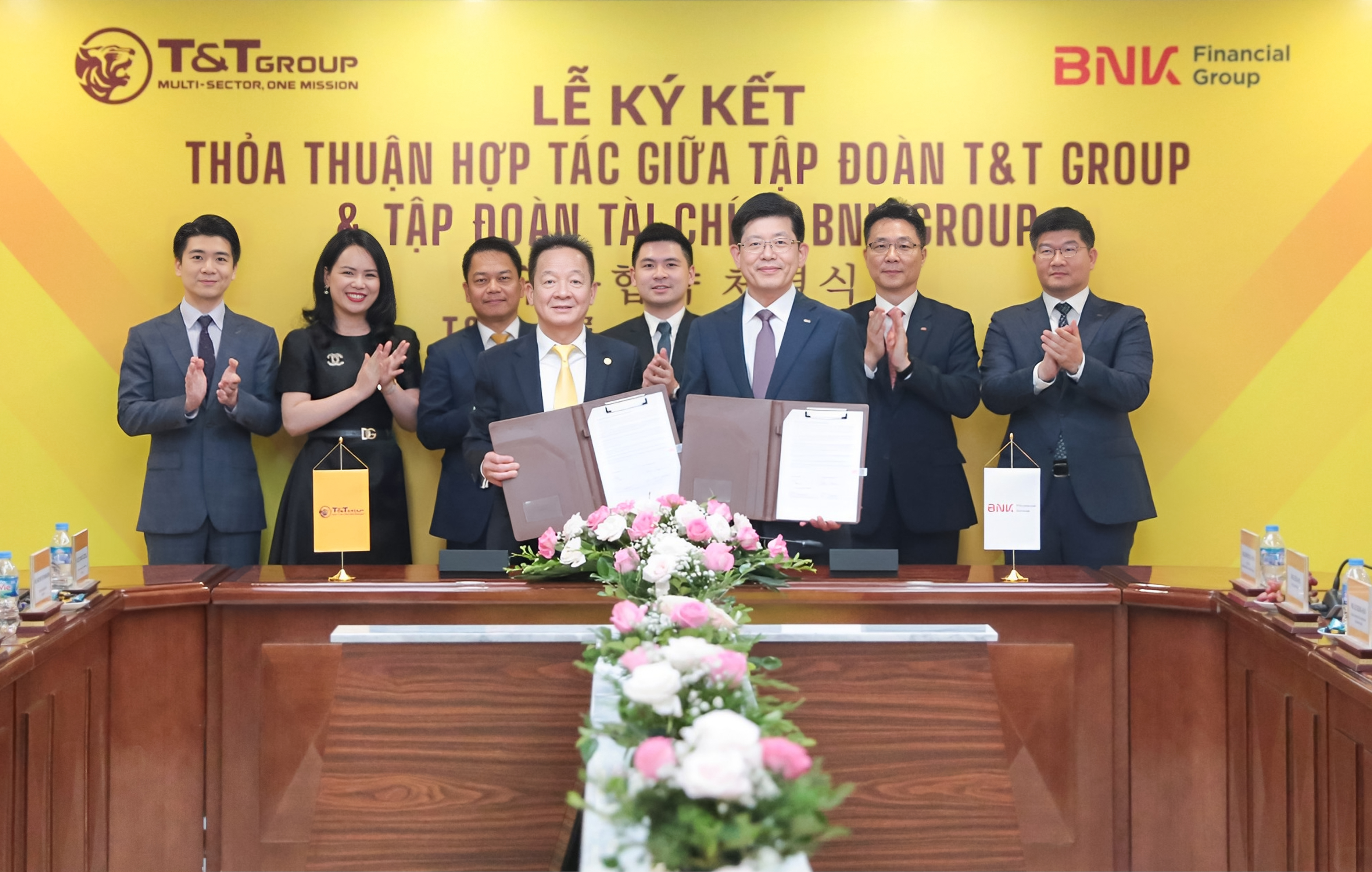 T&T Group đ&atilde; bắt tay hợp t&aacute;c với nhiều đối t&aacute;c h&agrave;ng đầu tr&ecirc;n thế giới.