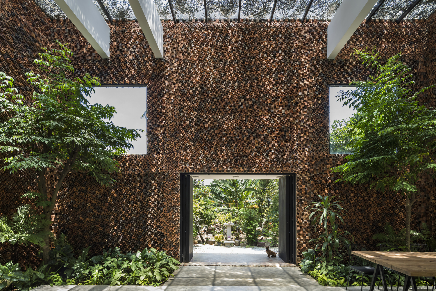 "Nhà thở" ở Biên Hòa, Đồng Nai. Ảnh: Dezeen