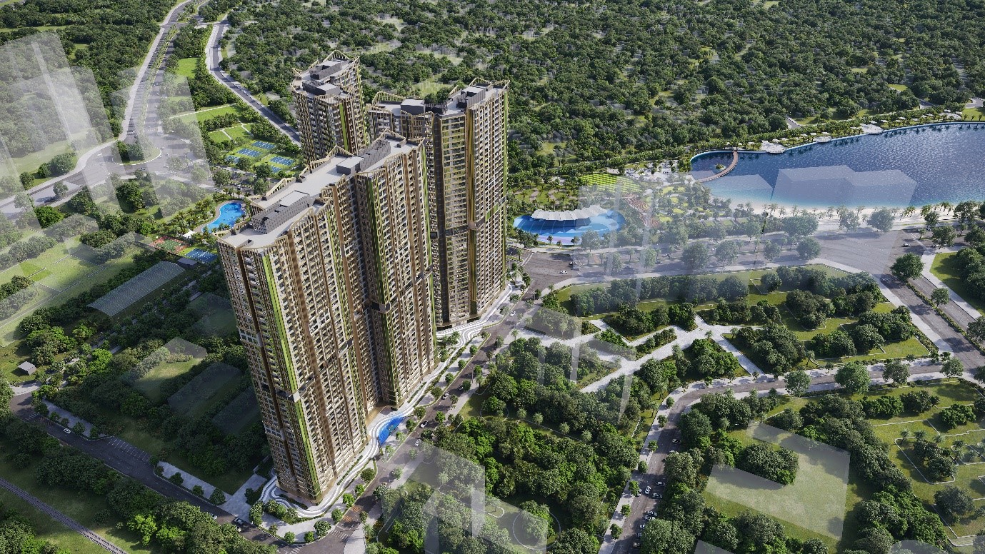 Khu Tây Hà Nội trở thành điểm an cư thu hút cộng đồng cư dân toàn cầu. (Ảnh phối cảnh: Link Trang Chủ PG88.Com Mới #2026 LUMIÈRE Evergreen của Masterise Homes).
