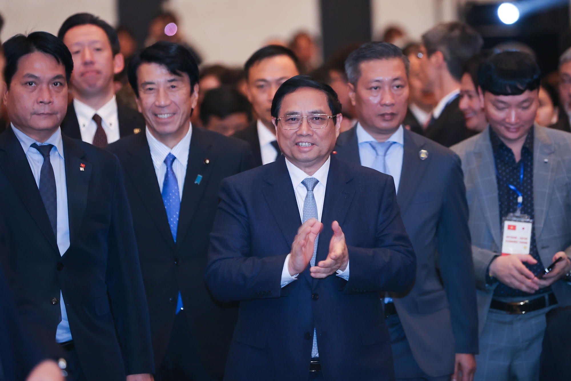 Thủ tướng Phạm Minh Ch&iacute;nh tham dự Diễn đ&agrave;n Link Trang Chủ PG88.Com Mới #2026 Việt Nam-Nhật Bản. Ảnh: VGP