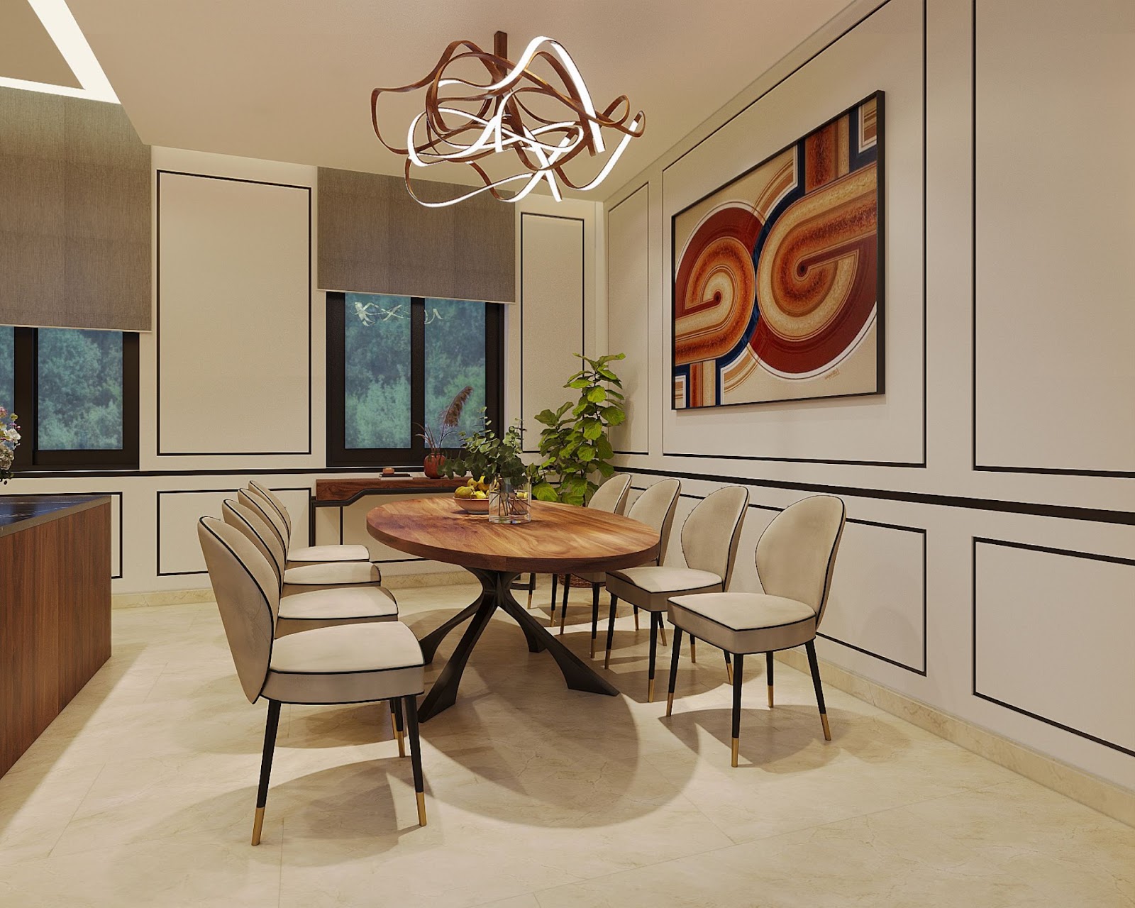 Kh&ocirc;ng gian nội thất được Pg88vn Trang Chủ Chính Thức, chăm ch&uacute;t tỉ mỉ, tinh tế nhằm mang đến trải nghiệm sống xa hoa cho giới thượng lưu. Ảnh Regal Group.