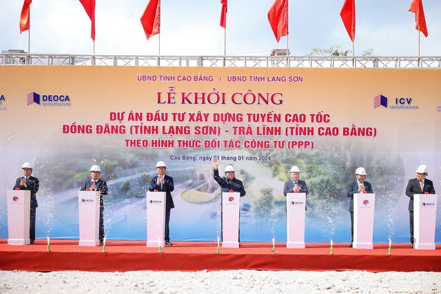 Phá trần vốn góp Nhà nước, khởi công xây dựng cao tốc Đồng Đăng - Trà Lĩnh theo hình thức PPP