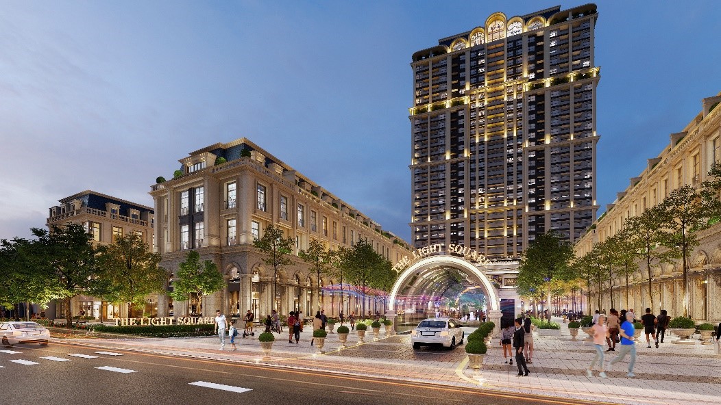 Hình ảnh diễn họa quảng trường tại Link Trang Chủ PG88.Com Mới #2026 The Light Square Thái Bình.