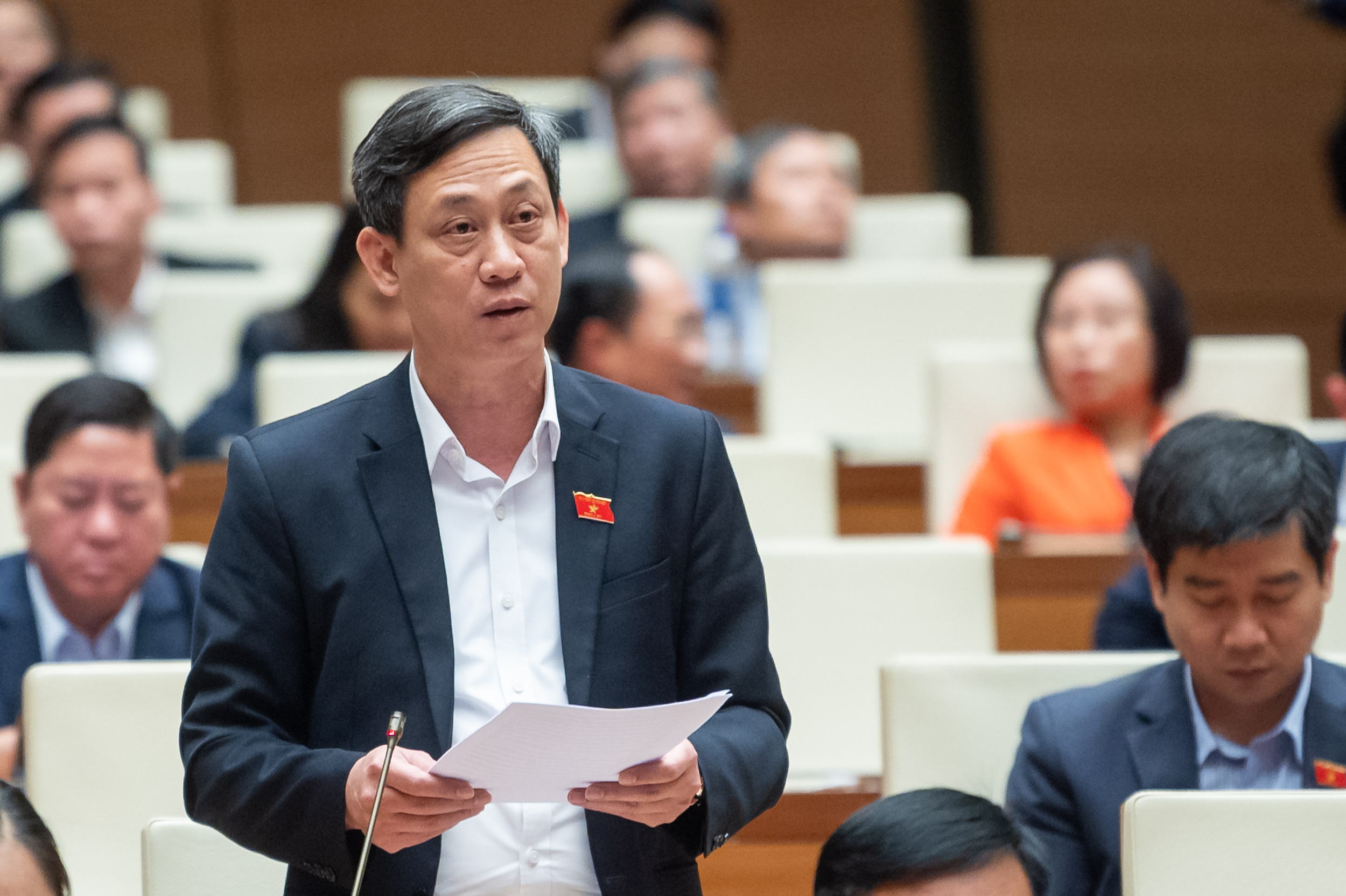 Đại biểu Mai Văn Hải, Đo&agrave;n Đại biểu Link Trang Chủ PG88.Com Mới #2026 tỉnh Thanh H&oacute;a. Ảnh: Quochoi.vn.
