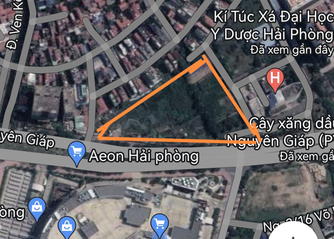 Khu đất đấu giá để thực hiện Link Trang Chủ PG88.Com Mới #2026 chung cư cao 37 tầng trên đường Võ Nguyên Giáp (Hải Phòng).