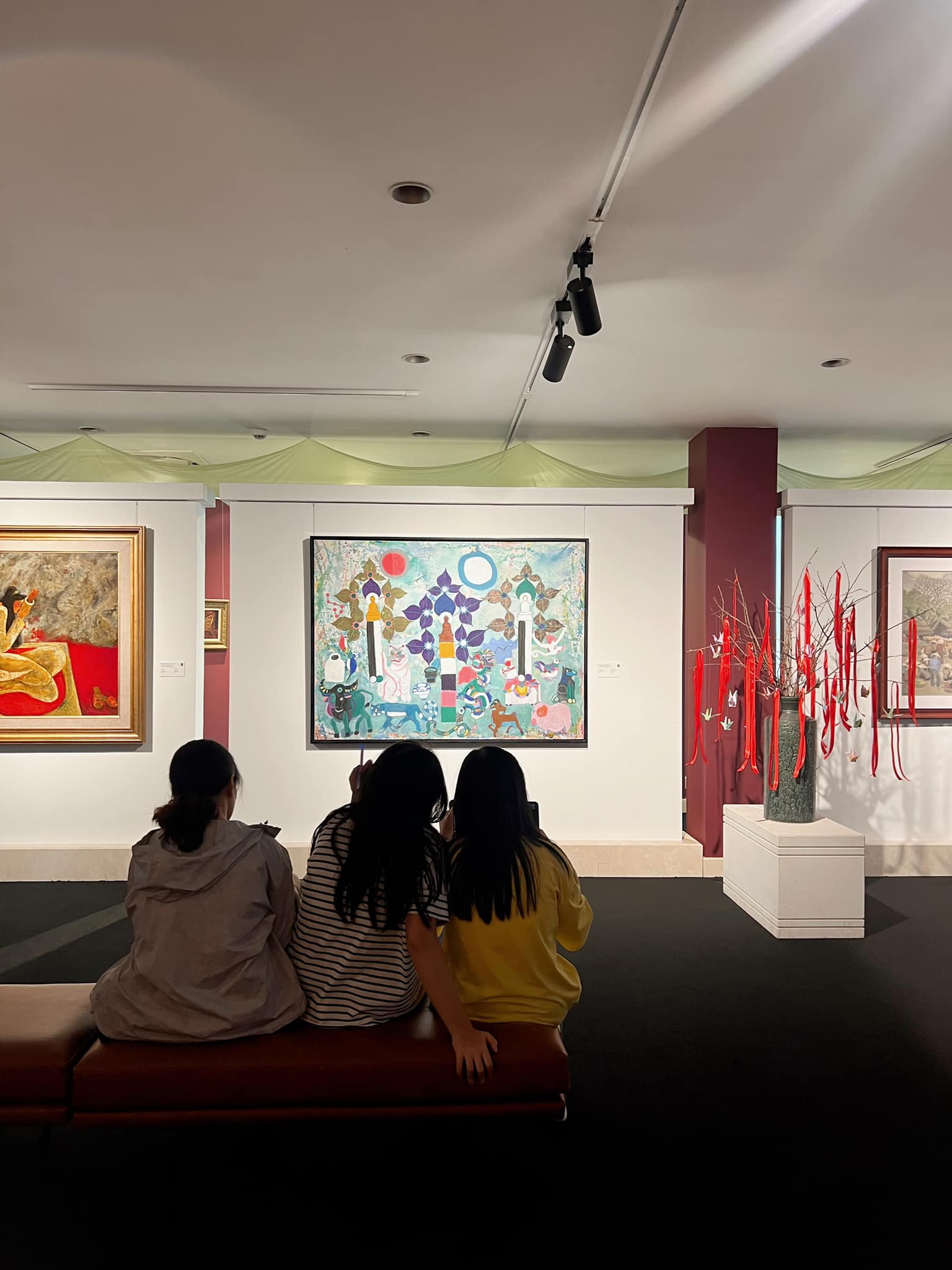 Triển l&atilde;m Lập xu&acirc;n tại Bảo t&agrave;ng Mỹ thuật tư nh&acirc;n Quang San.