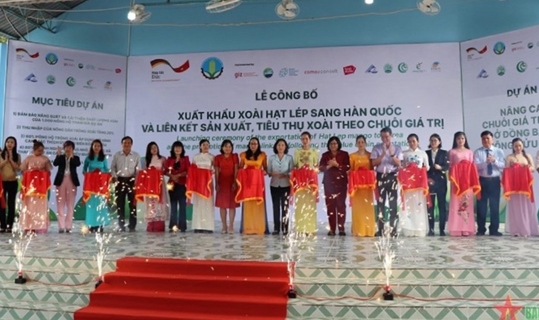 Lễ công bố Pg88 com chính chủ xoài hạt lép sang thị trường Hàn Quốc.