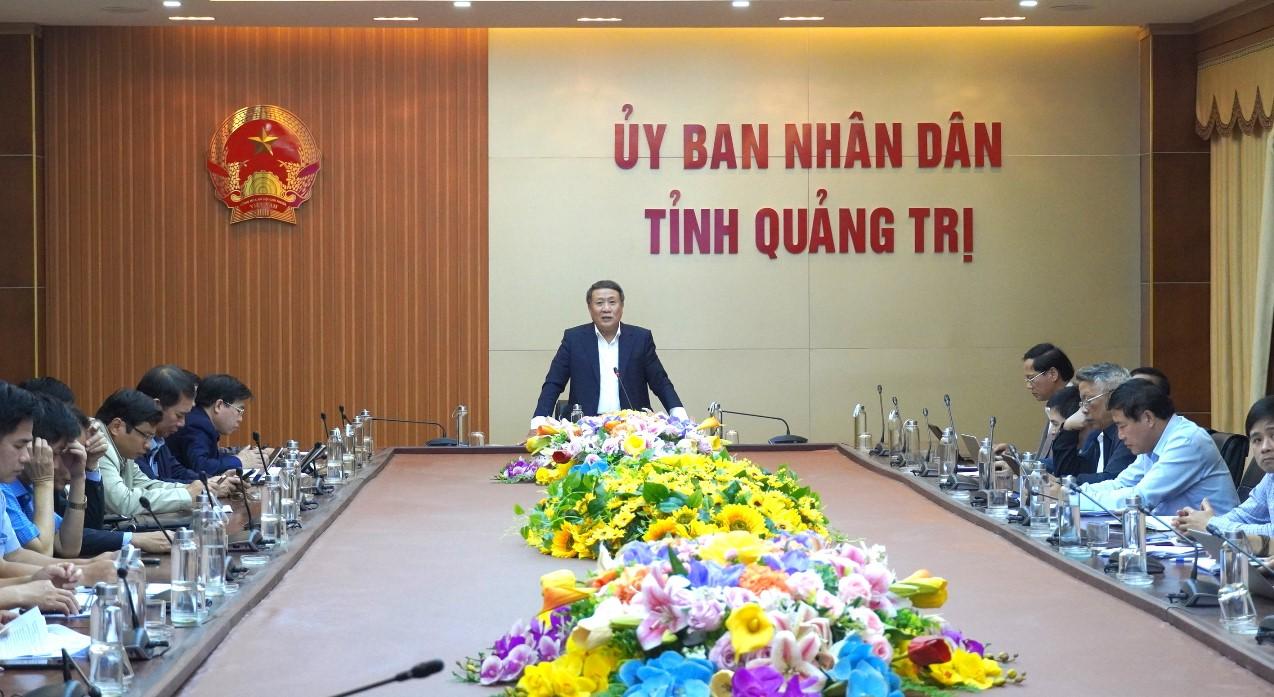  Phó Chủ tịch Thường trực UBND tỉnh Quảng Trị Hà Sỹ Đồng trình bày các kiến nghị tại buổi Pg88hi Thể Thao, Bóng Đá, Casino, Nổ Hũ, Xổ Số