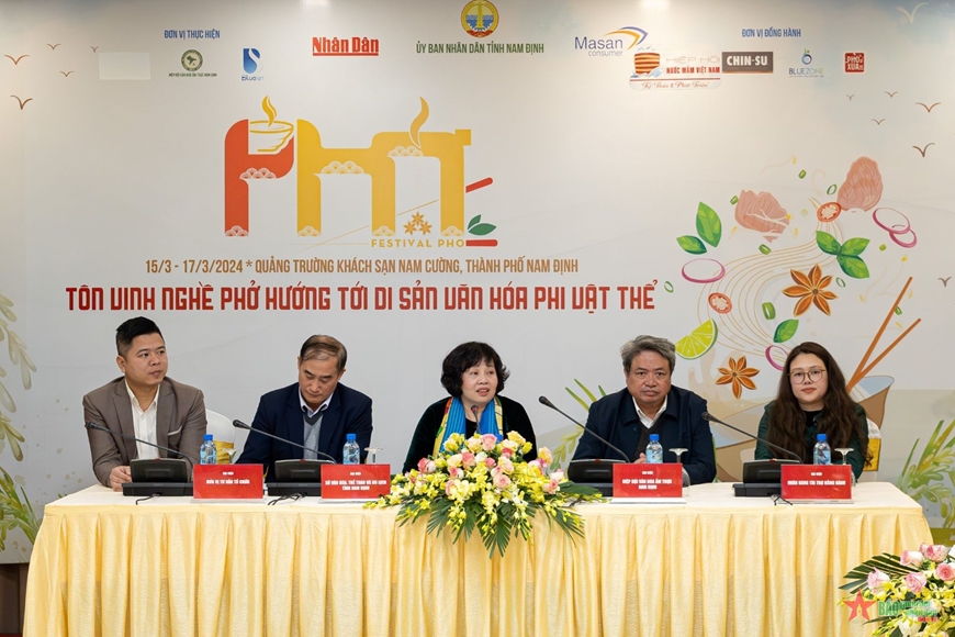 Họp b&aacute;o giới thiệu&nbsp;Festival Phở 2024.