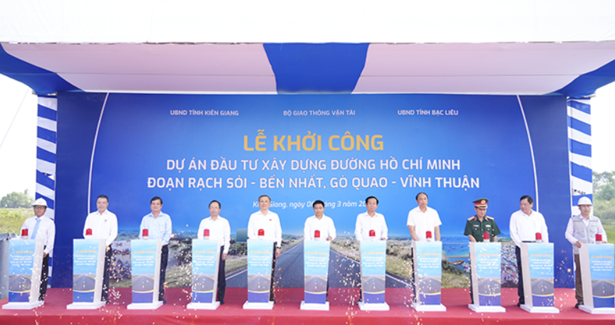 Bộ trưởng Bộ 6Pg88.com hơn 1000 trò chơi hấp dẫn vận tảicùng lãnh đạo các địa phương có Link Trang Chủ PG88.Com Mới #2026 đi qua thực hiện nghi thức khởi công Link Trang Chủ PG88.Com Mới #2026.