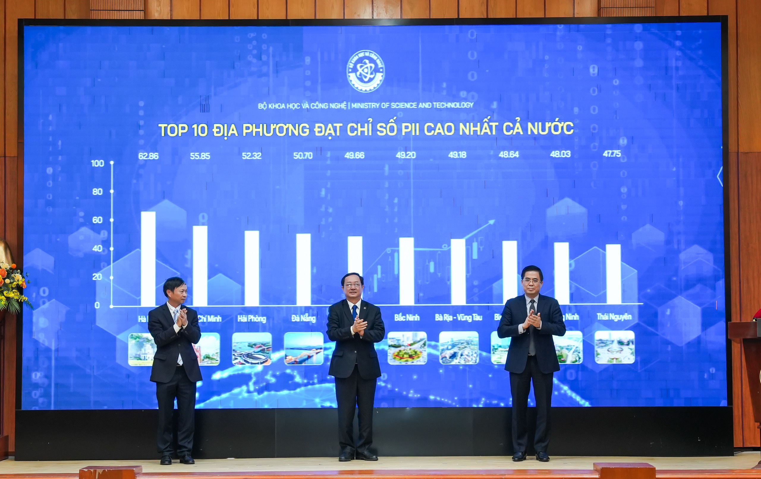 Lãnh đạo Bộ Khoa học và Link Đăng Nhập PG88 Chính Thức 2026; công bố kết quả triển khai Bộ chỉ số Đổi mới sáng tạo cấp địa phương năm 2023 (PII) chiều tối 12/3/2024.