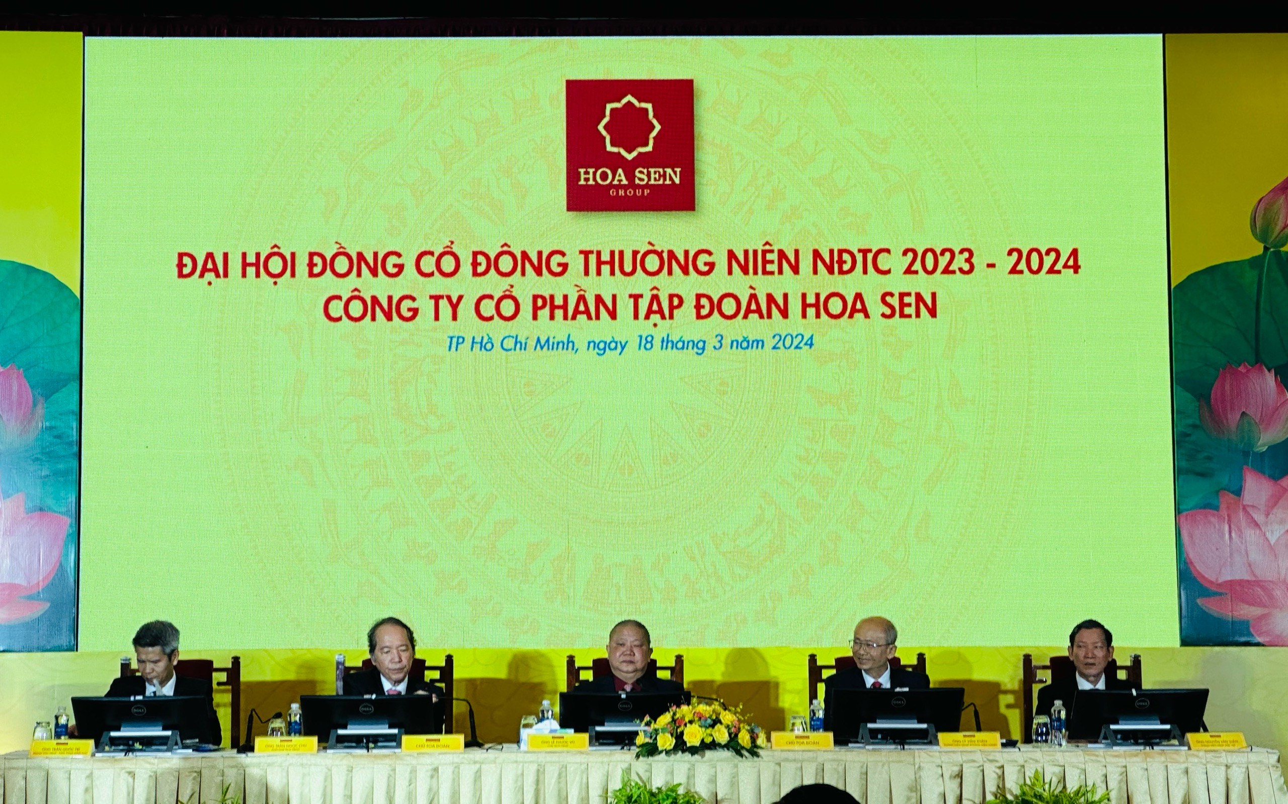 Hình ảnh tại Đại hội đồng cổ đông thường niên niên độ Pg88ok giải trí thể thao, casino, bắn cá và slot (NĐTC) 2023 - 2024 của HSG.