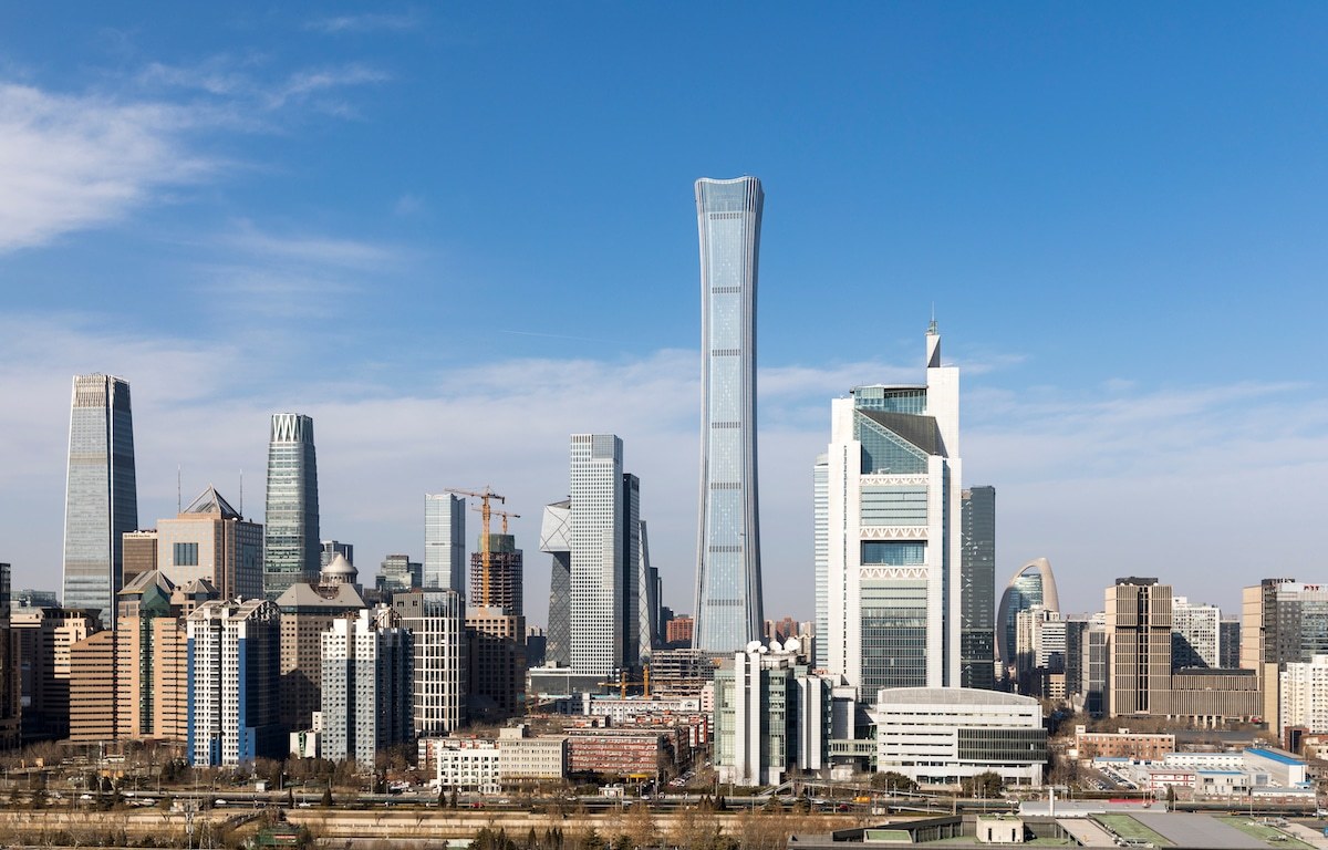 T&ograve;a th&aacute;p China Zun l&agrave; t&ograve;a nh&agrave; cao nhất Thủ đ&ocirc; Bắc Kinh (Trung Quốc) v&agrave; l&agrave; t&ograve;a nh&agrave; cao thứ 9 thế giới hiện nay.
