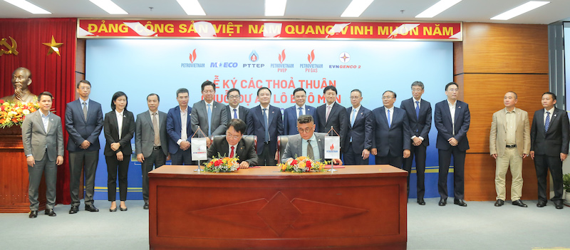 K&yacute; kết Hợp đồng b&aacute;n kh&iacute; L&ocirc; B giữa B&ecirc;n B&aacute;n (Petrovietnam) với B&ecirc;n Mua (EVNGENCO2).