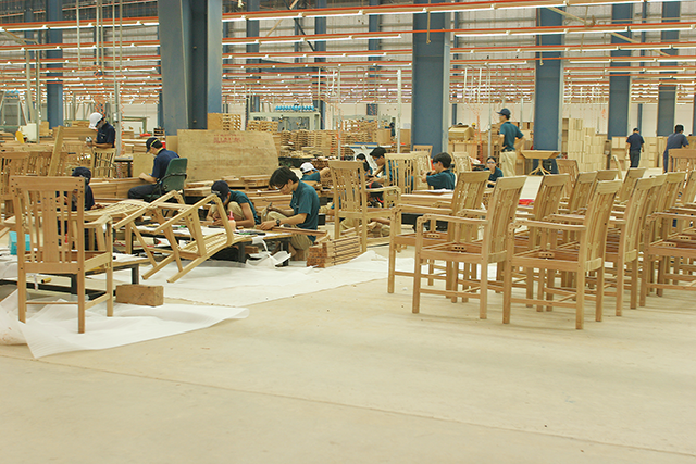 Sản xuất đồ gỗ Pg88 com chính chủ vẫn phụ thuộc nhiều vào gỗ nguyên liệu nhập khẩu
