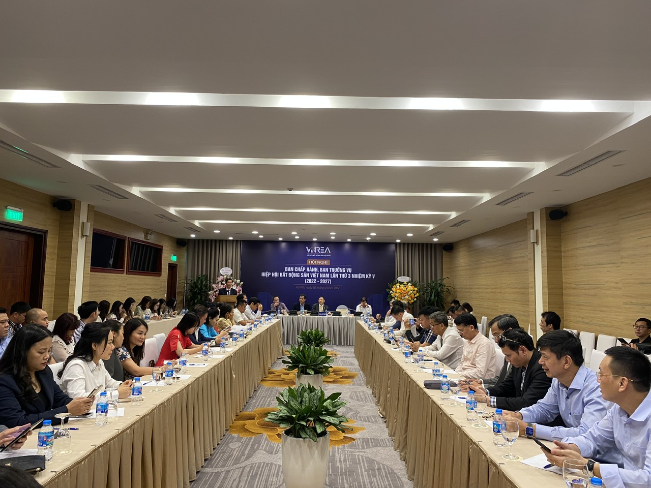 To&agrave;n cảnh Hội nghị của Hiệp hội Bất động sản Việt Nam ng&agrave;y 5/4