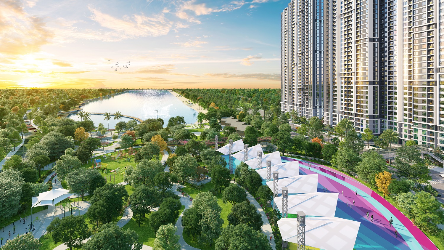 Những dự &aacute;n đồng bộ về tiện &iacute;ch như Imperia Smart City được săn đ&oacute;n mỗi khi ra mắt thị trường ph&iacute;a T&acirc;y.