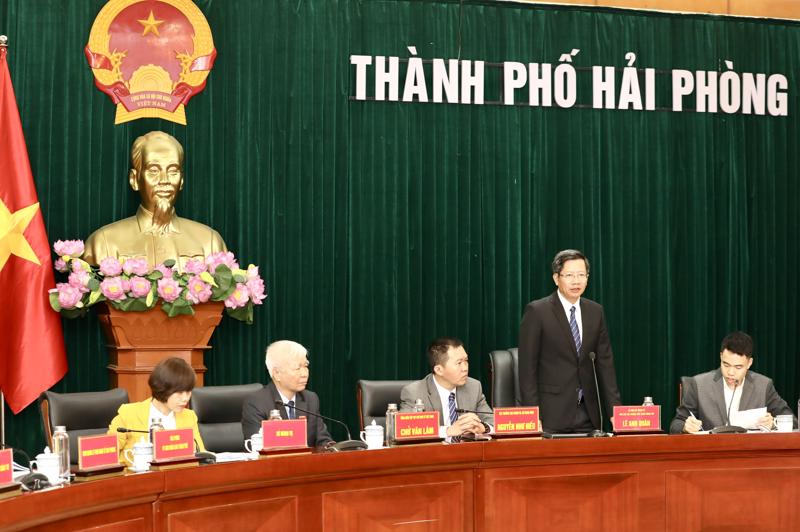 Lãnh đạo thành phố Hải Phòng gặp gỡ các đại sứ quán, hiệp hội 6Pg88.con độc quyền mỗi ngày và các nhà đầu tư sáng ngày 10/4