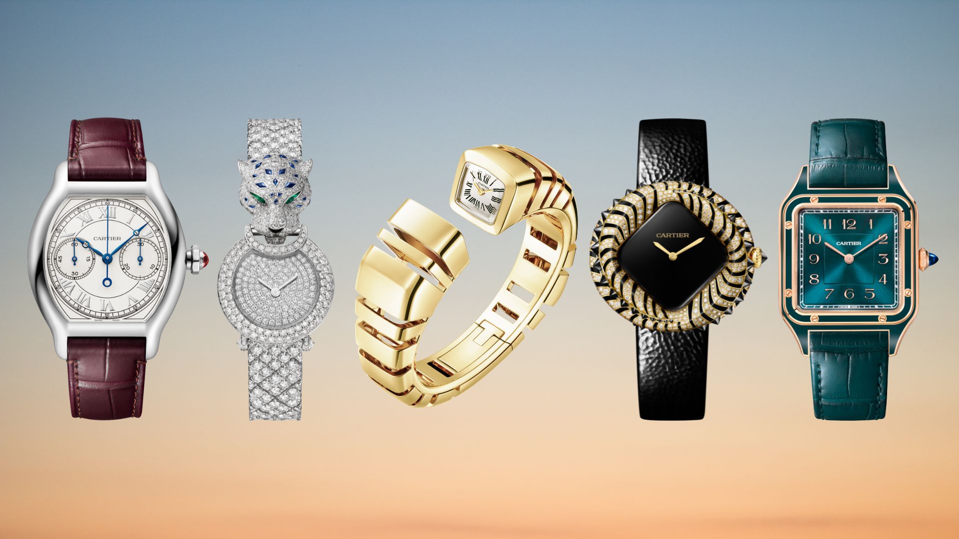Cartier mang đến&nbsp;Watches & Wonders 2024 một loạt c&aacute;c thiết kế kinh điển d&agrave;nh cho kh&aacute;ch h&agrave;ng nữ giới.