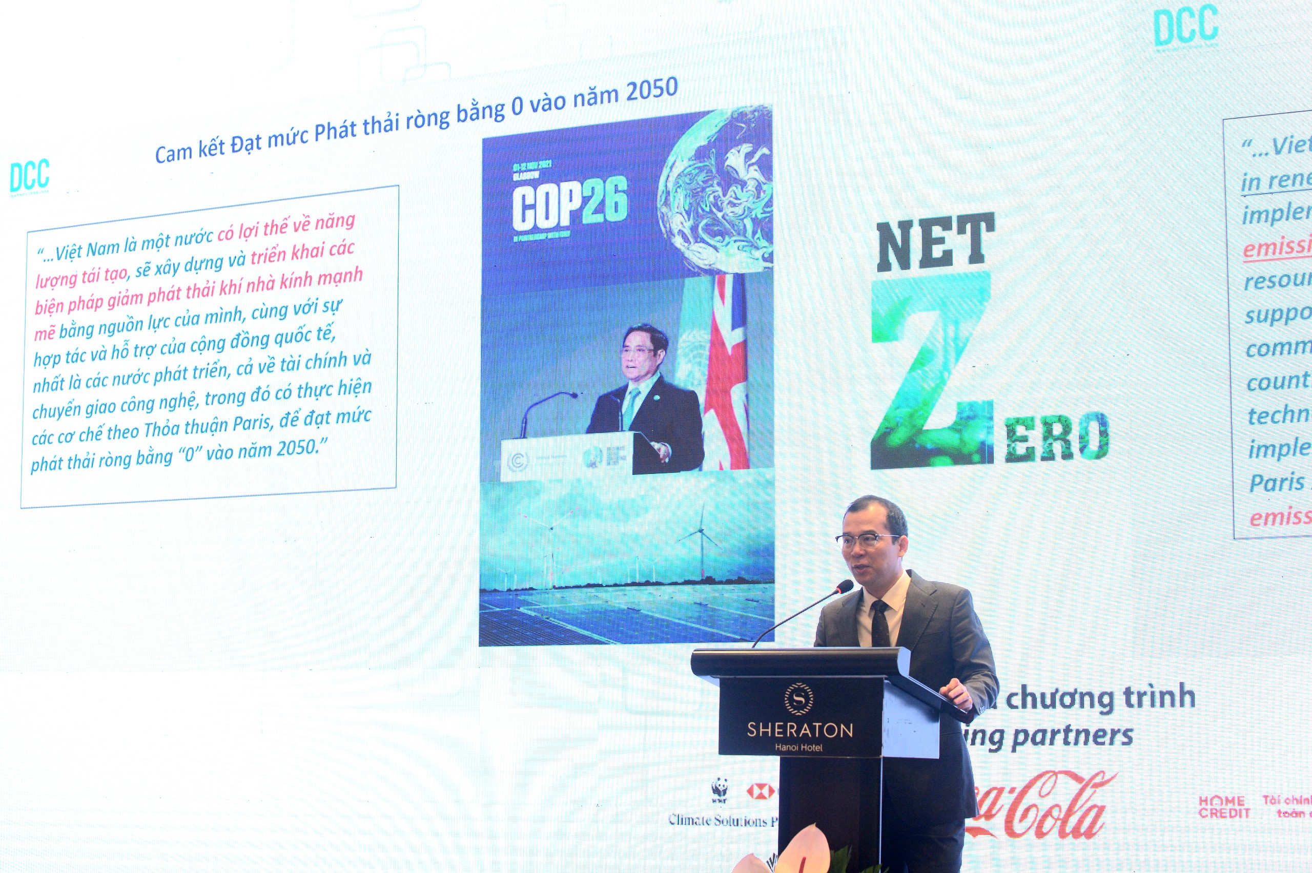 &Ocirc;ng Lương Quang Huy, Trưởng ph&ograve;ng Giảm nhẹ ph&aacute;t thải kh&iacute; nh&agrave; k&iacute;nh v&agrave; Bảo vệ tầng &ocirc;-d&ocirc;n, Cục Biến đổi kh&iacute; hậu, Bộ T&agrave;i nguy&ecirc;n v&agrave; M&ocirc;i trường.