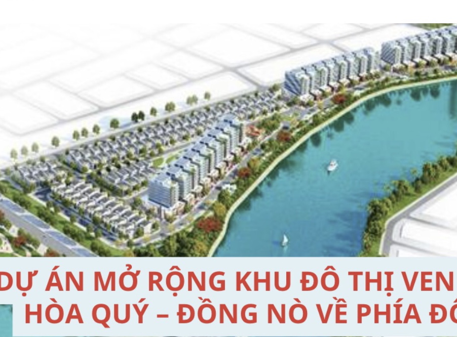 Phối cảnh Link Trang Chủ PG88.Com Mới #2026 mở rộng Khu đô thị ven sông Hòa Quý - Đồng Nò về phía Đông, phường Hòa Hải, Hòa Quý, quận Ngũ Hành Sơn.
