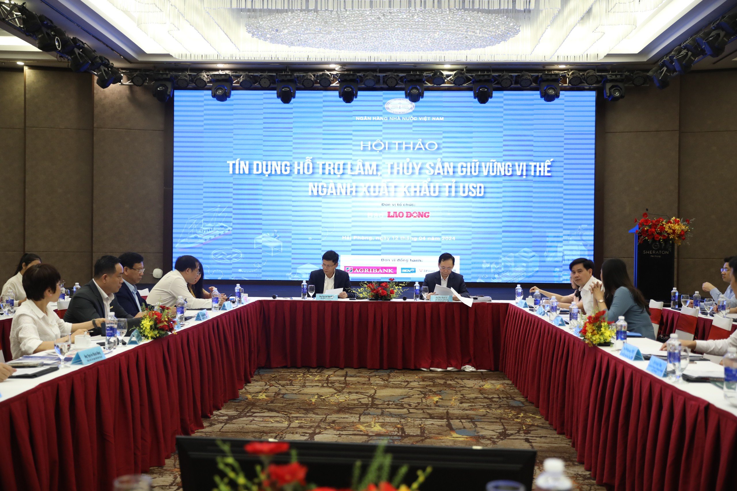 Hội thảo “tín dụng hỗ trợ lâm, thuỷ sản giữ vững vị thế ngành Pg88 com chính chủ tỷ USD” được tổ chức tại Hải Phòng chiều 12/4