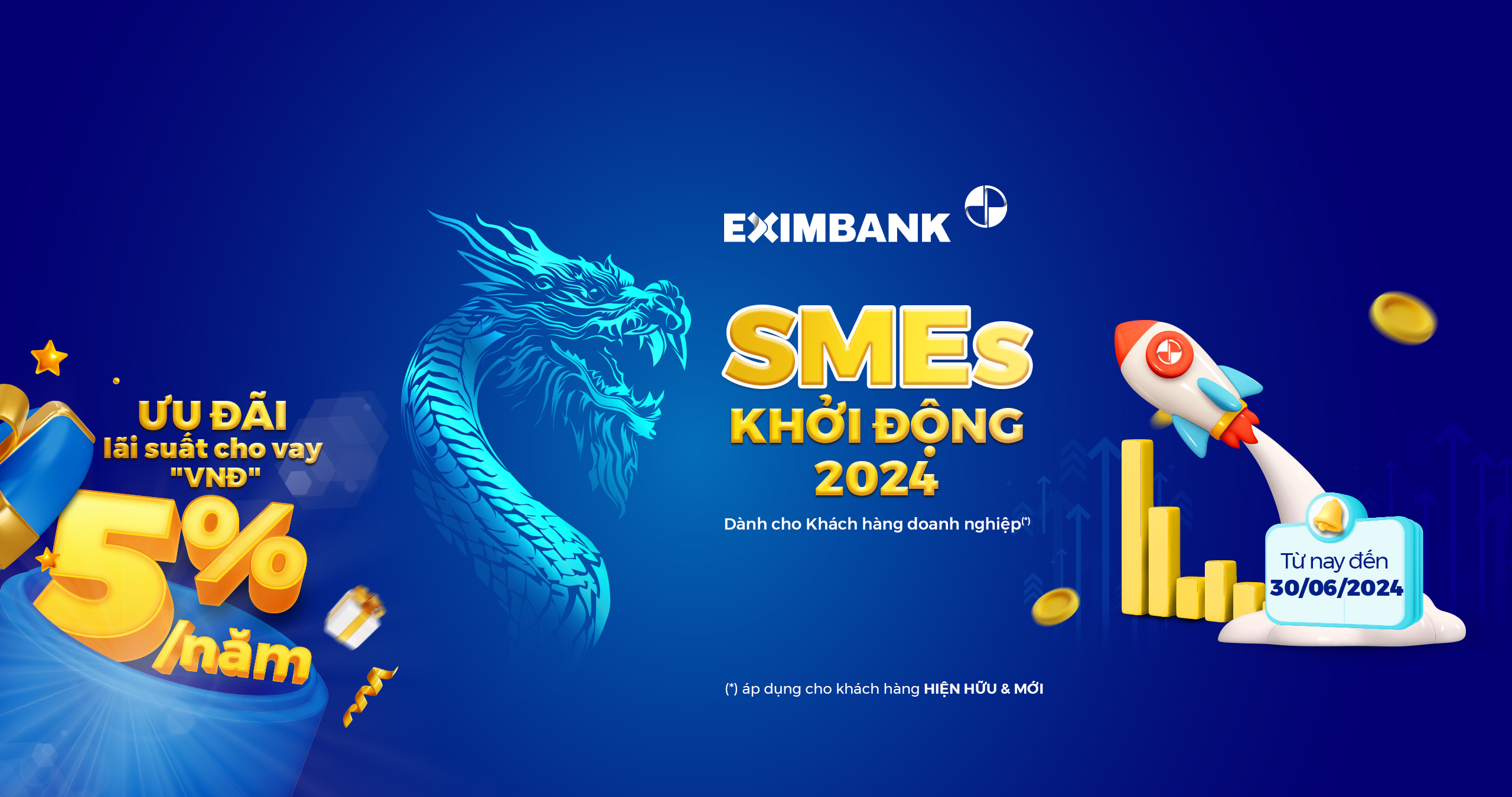 Gói tín dụng 20.000 tỷ đồng dành cho SMEs nhân kỷ niệm 35 năm thành lập Pg88 com chính chủ Eximbank.