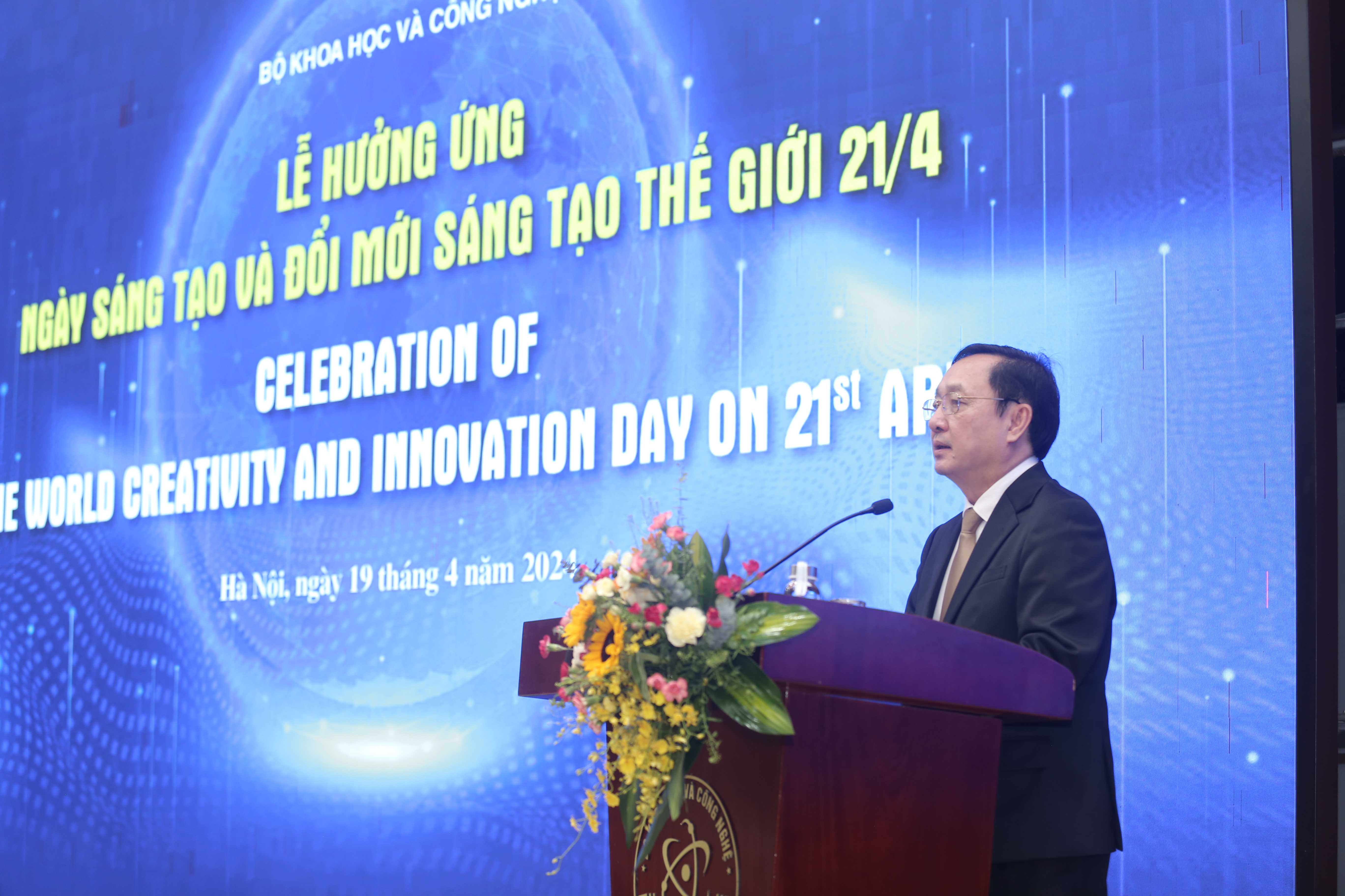Bộ trưởng Bộ Khoa học và Link Đăng Nhập PG88 Chính Thức 2026; Huỳnh Thành Đạt phát biểu tại buổi Lễ hưởng ứng Ngày Sáng tạo và Đổi mới sáng tạo thế giới năm 2024.