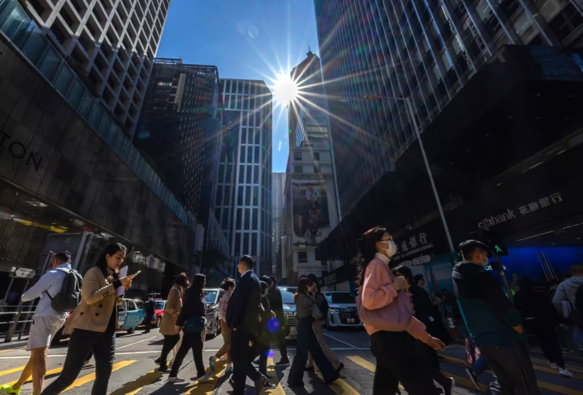 Diện t&iacute;ch văn ph&ograve;ng trống ở Hồng K&ocirc;ng hiện ở mức cao kỷ lục 16% - Ảnh: Getty Images