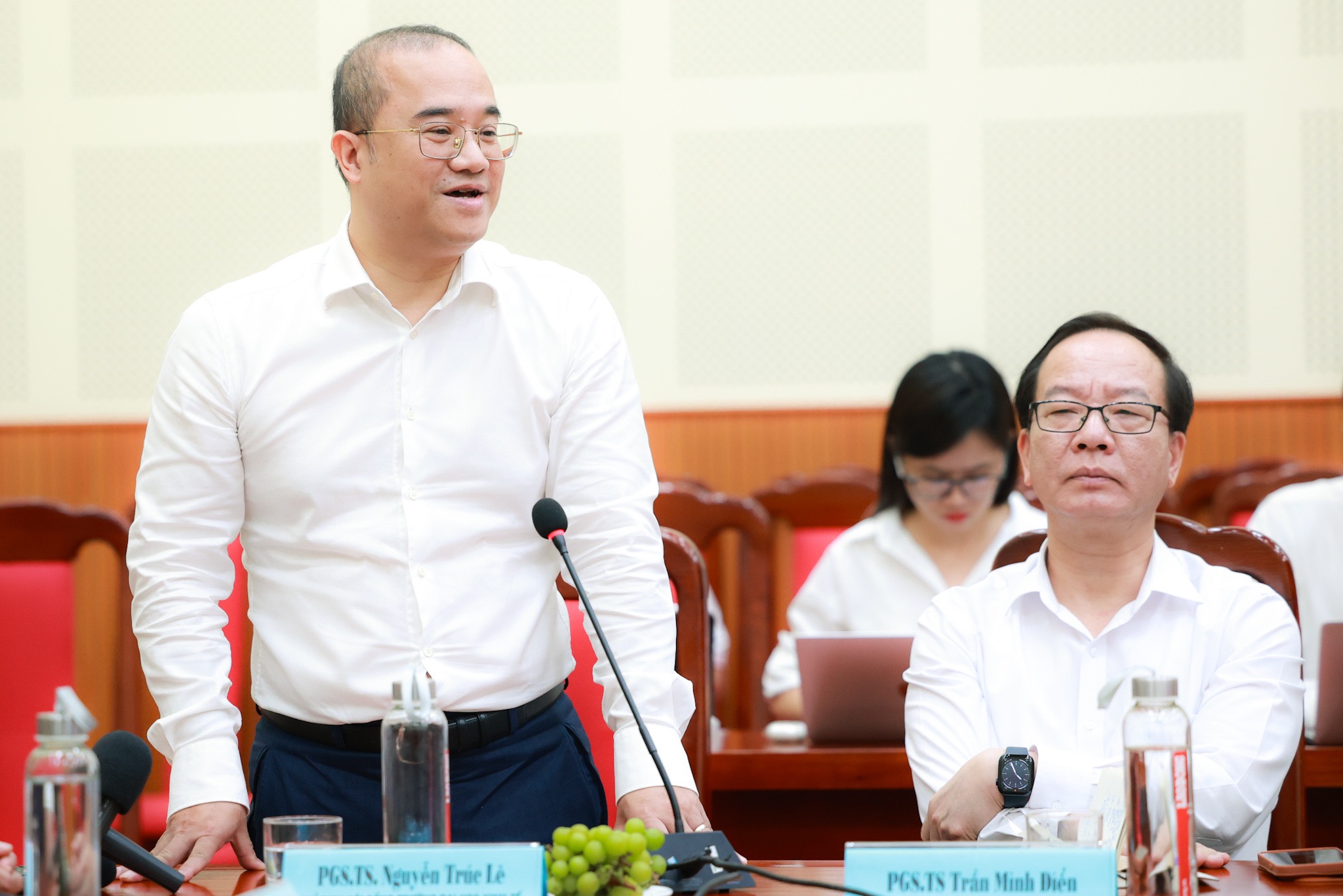 PGS.TS Nguyễn Tr&uacute;c L&ecirc;, Chủ tịch Hội đồng trường, Trường Đại học Link Trang Chủ PG88.Com Mới #2026, Đại học Quốc gia H&agrave; Nội.