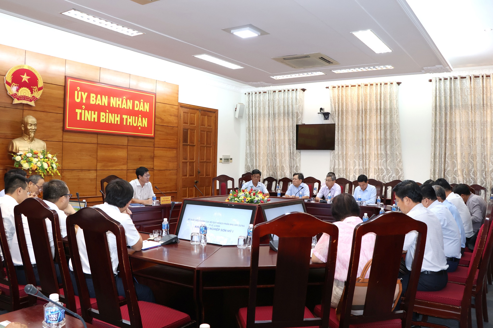 Tỉnh Bình Thuận họp về tiến độ triển khai thực hiện công tác giải phóng mặt bằng Link Trang Chủ PG88.Com Mới #2026 Khu PG88 Trang chủ nhà cái top 1 Sơn Mỹ 1