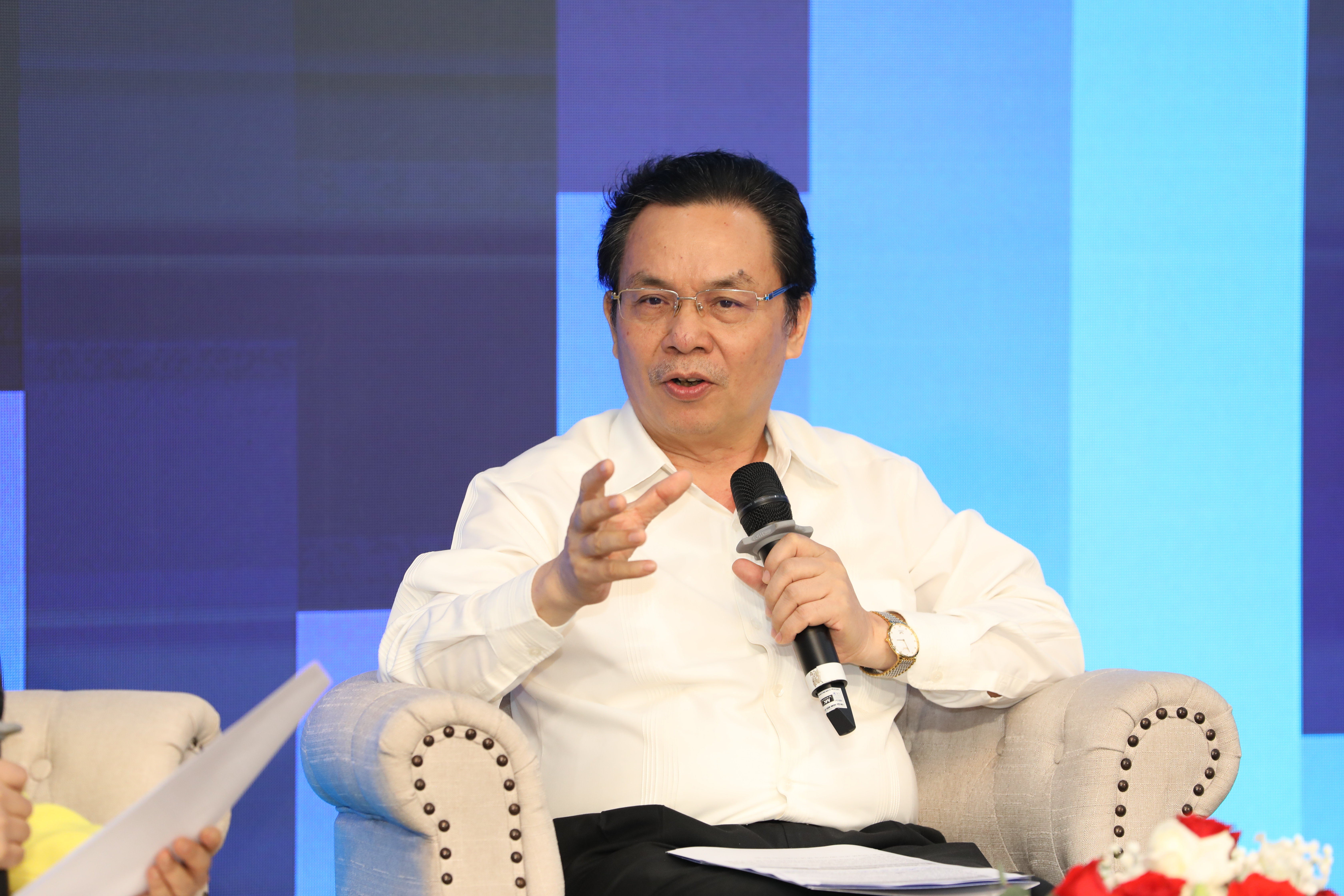 GS.TS Ho&agrave;ng Văn Cường, Ủy vi&ecirc;n, Ủy ban T&agrave;i ch&iacute;nh - Ng&acirc;n s&aacute;ch Link Trang Chủ PG88.Com Mới #2026, Ph&oacute; Chủ tịch Hội Khoa học Link Trang Chủ PG88.Com Mới #2026 Việt Nam, ph&aacute;t biểu tại hội thảo. Ảnh: Việt Dũng.