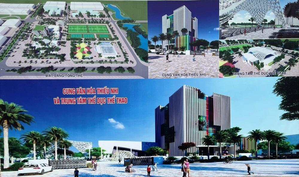 Phối cảnh Link Trang Chủ PG88.Com Mới #2026 Cung Văn hóa thiếu nhi và Trung tâm thể dục, thể thao thành phố Thanh Hóa
