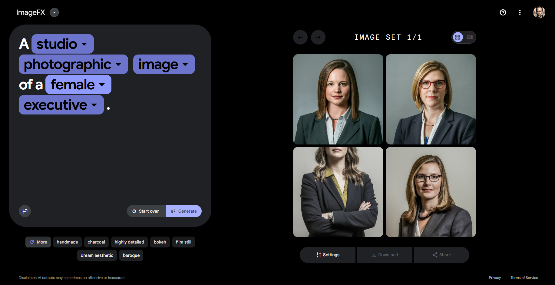 T&iacute;nh năng ImageFX của Google.&nbsp;