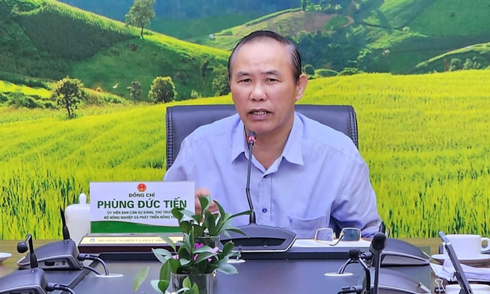 Thứ trưởng Ph&ugrave;ng Đức Tiến:&nbsp; 